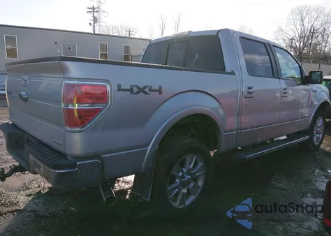 2013 Ford F-150 Lariat из США, поврежденный, VIN 1FTFW1EF9DKE09622